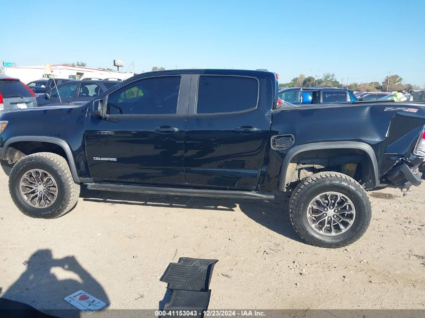 2019 Chevrolet Colorado Zr2 VIN: 1GCPTEE17K1152410 Lot: 41153043