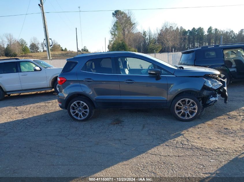 2020 Ford Ecosport Titanium VIN: MAJ6S3KL1LC334057 Lot: 41153071