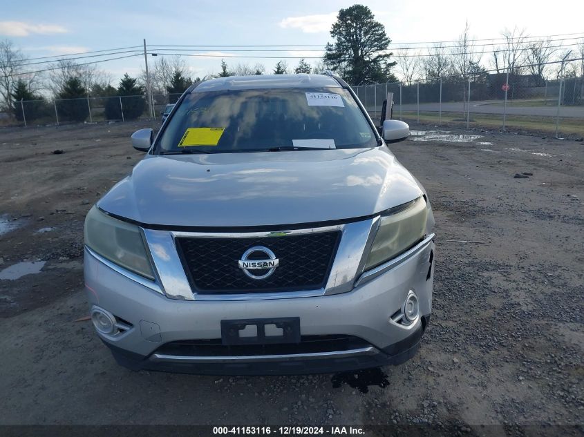 2013 Nissan Pathfinder Sv VIN: 5N1AR2MM1DC635179 Lot: 41153116