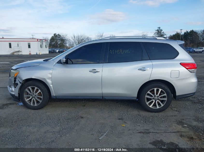 2013 Nissan Pathfinder Sv VIN: 5N1AR2MM1DC635179 Lot: 41153116