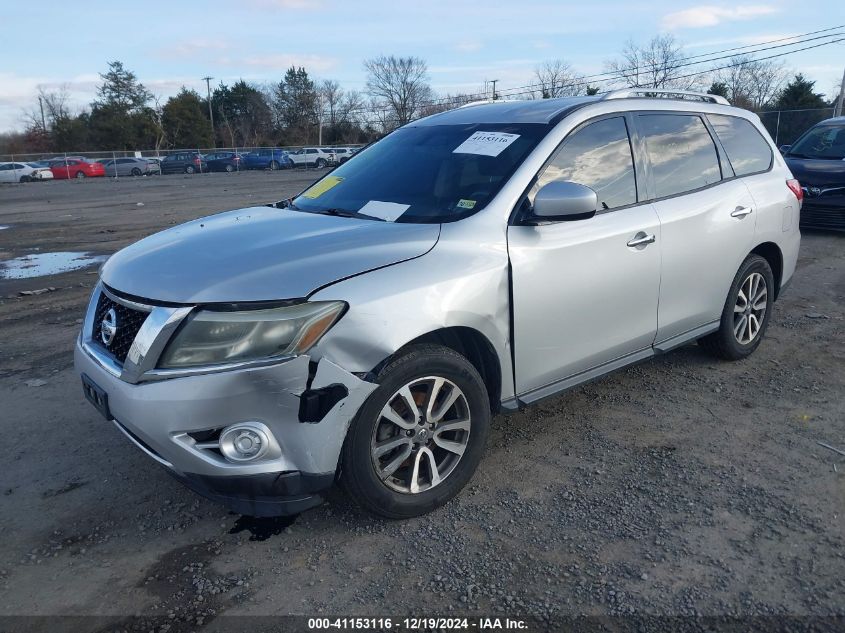 VIN 5N1AR2MM1DC635179 2013 NISSAN PATHFINDER no.2