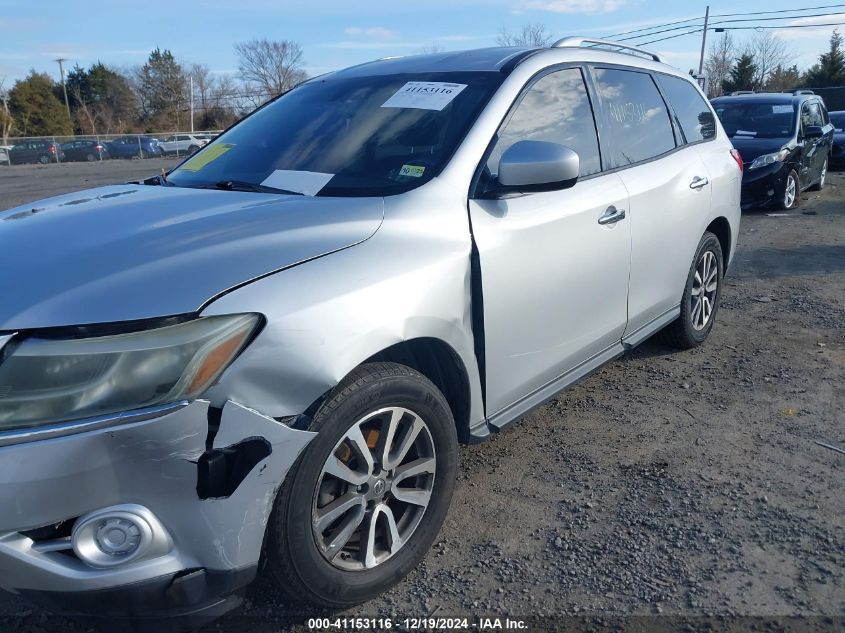 2013 Nissan Pathfinder Sv VIN: 5N1AR2MM1DC635179 Lot: 41153116