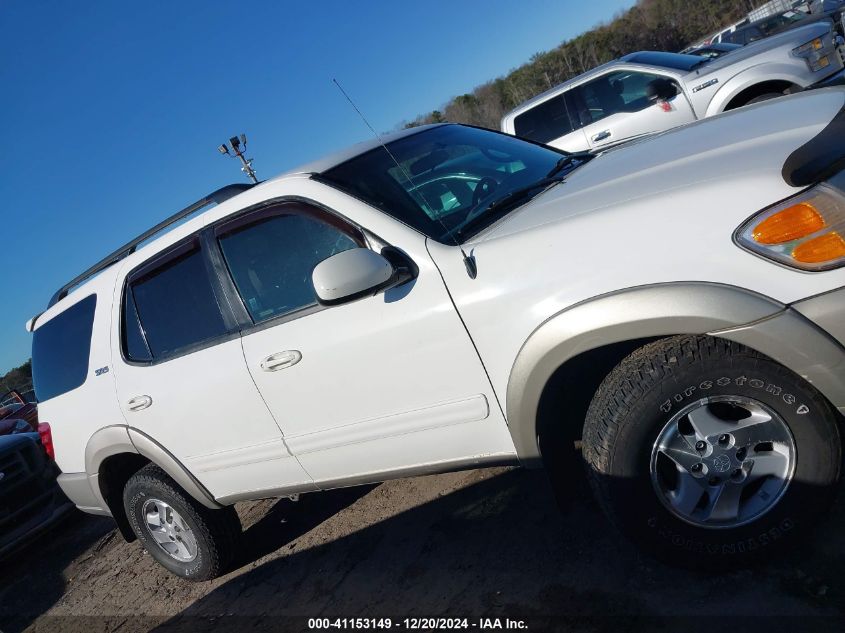 2002 Toyota Sequoia Sr5 V8 VIN: 5TDZT34A72S071876 Lot: 41153149