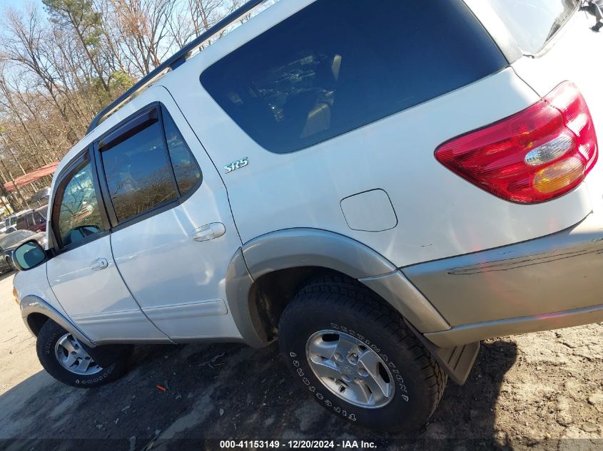 2002 Toyota Sequoia Sr5 V8 VIN: 5TDZT34A72S071876 Lot: 41153149