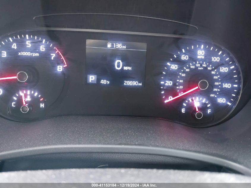 2021 Kia Soul Lx VIN: KNDJ23AU5M7125252 Lot: 41153184