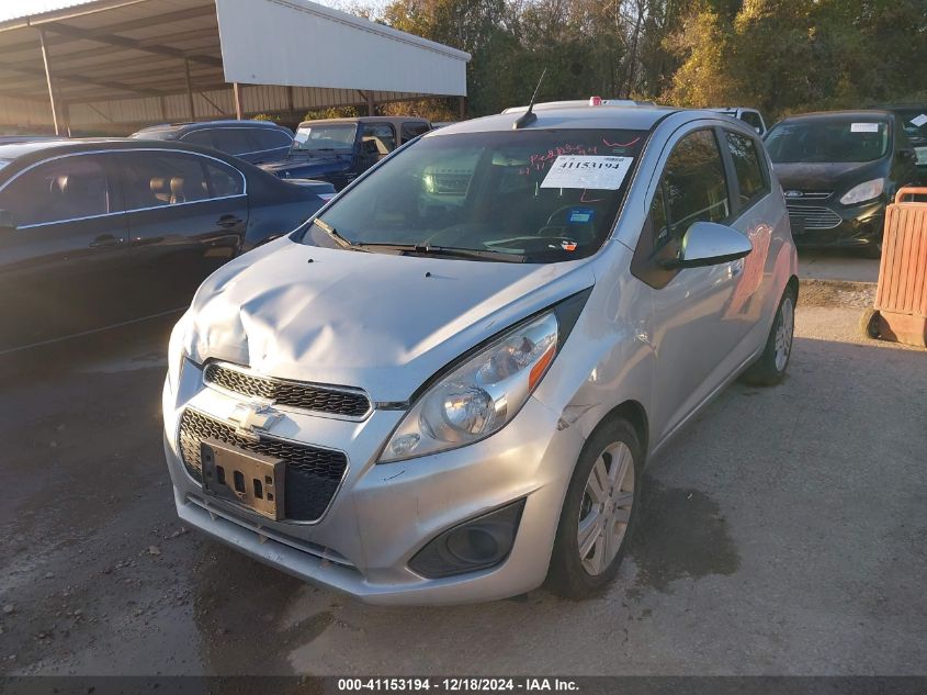 VIN KL8CB6S91EC527811 2014 CHEVROLET SPARK no.2