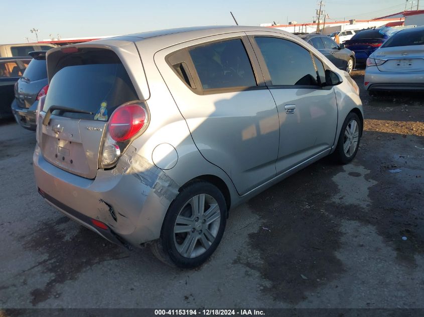 VIN KL8CB6S91EC527811 2014 CHEVROLET SPARK no.4