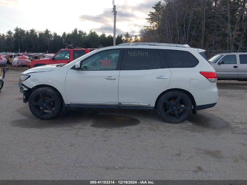 2014 Nissan Pathfinder Platinum VIN: 5N1AR2MM4EC712306 Lot: 41153314