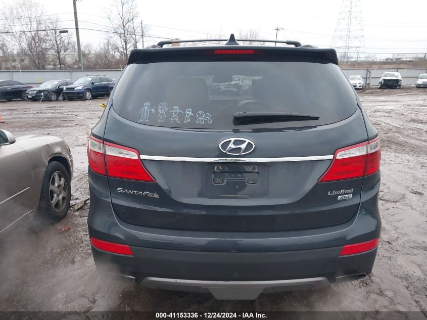 VIN KM8SRDHF3DU032742 2013 Hyundai Santa Fe, Limited no.16