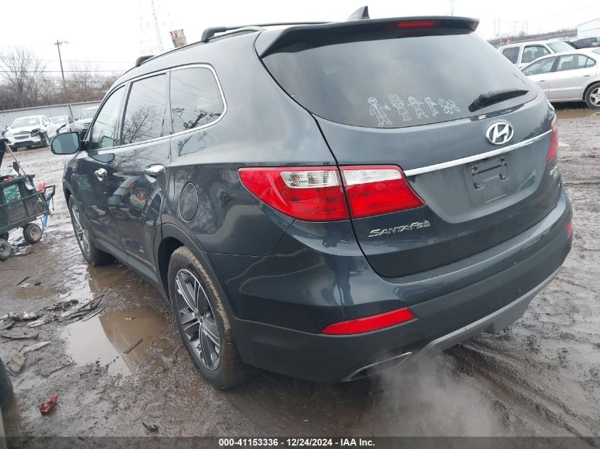 VIN KM8SRDHF3DU032742 2013 Hyundai Santa Fe, Limited no.3