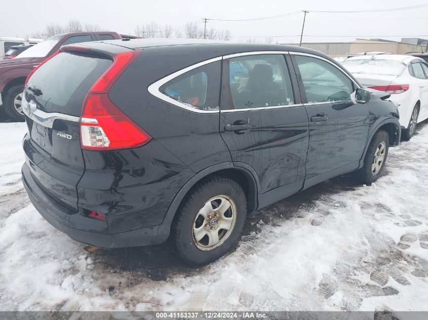 2015 HONDA CR-V VIN: 5J6RM4H32FL128968