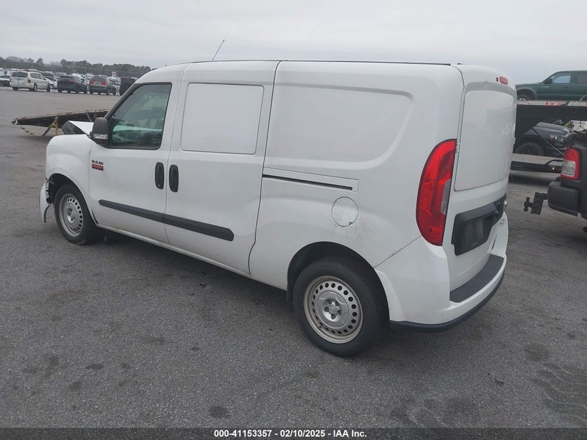 Vin: zfbhrfab2n6y58220, lot: 41643603, ram promaster city cargo van 20223