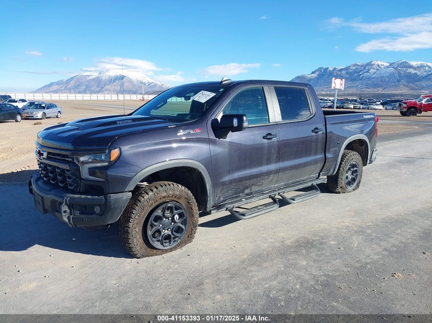 Vin: 3gcudhe80rg215812, lot: 41643639, chevrolet silverado 1500 4wd  short bed zr2 20242