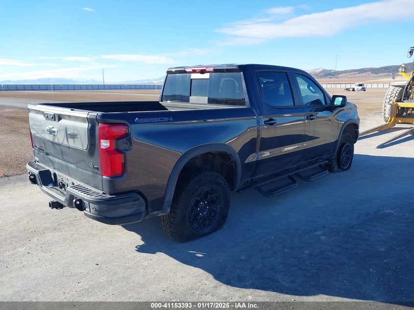 Vin: 3gcudhe80rg215812, lot: 41643639, chevrolet silverado 1500 4wd  short bed zr2 20244