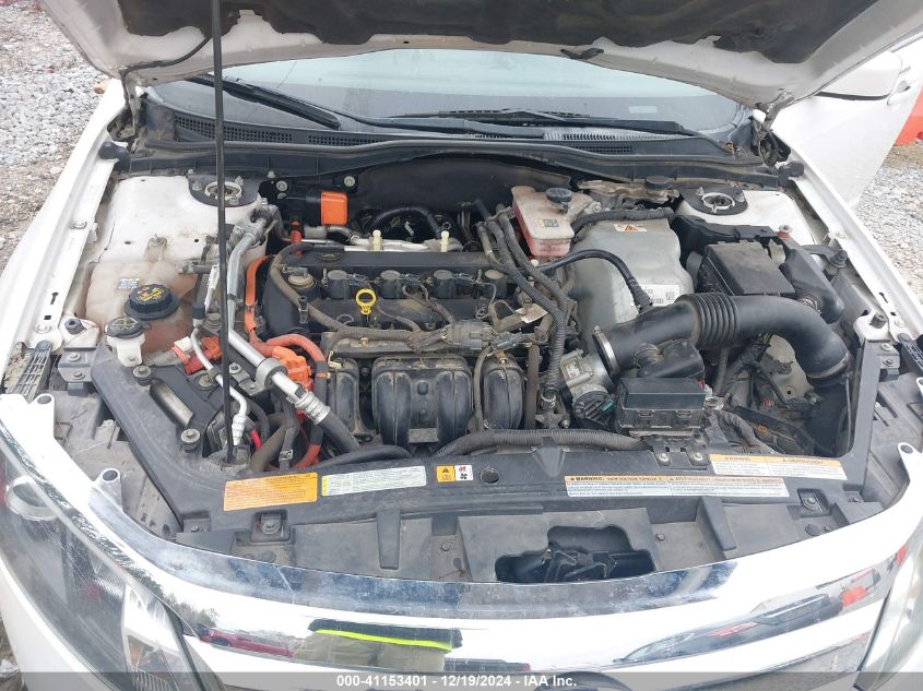 2012 Ford Fusion Hybrid VIN: 3FADP0L37CR288550 Lot: 41153401