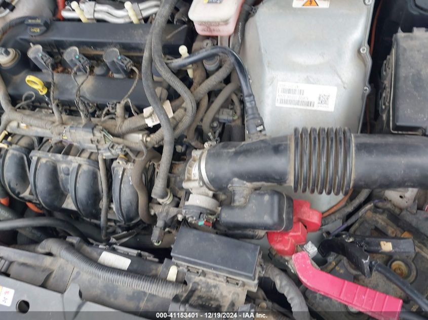 2012 Ford Fusion Hybrid VIN: 3FADP0L37CR288550 Lot: 41153401