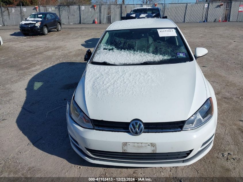 VIN 3VW2A7AUXFM030562 2015 Volkswagen Golf, Tdi S 4... no.12