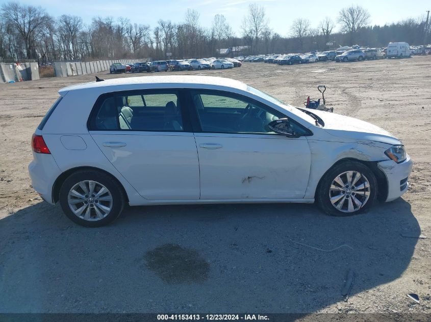 VIN 3VW2A7AUXFM030562 2015 Volkswagen Golf, Tdi S 4... no.13