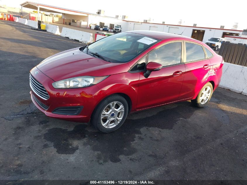 VIN 3FADP4BJ2FM153159 2015 Ford Fiesta, SE no.2