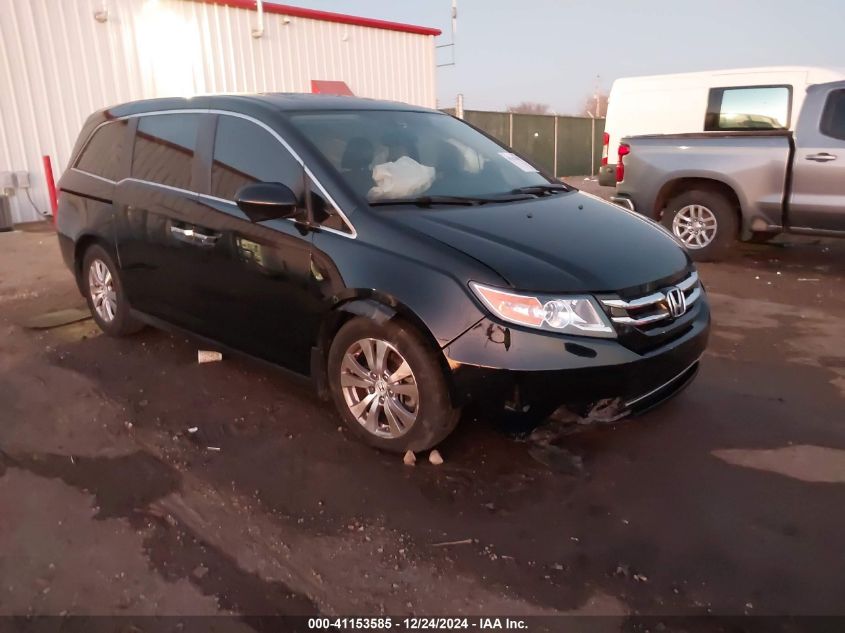 VIN 5FNRL5H61FB064966 2015 Honda Odyssey, Ex-L no.1