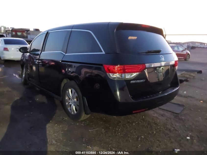 VIN 5FNRL5H61FB064966 2015 Honda Odyssey, Ex-L no.3