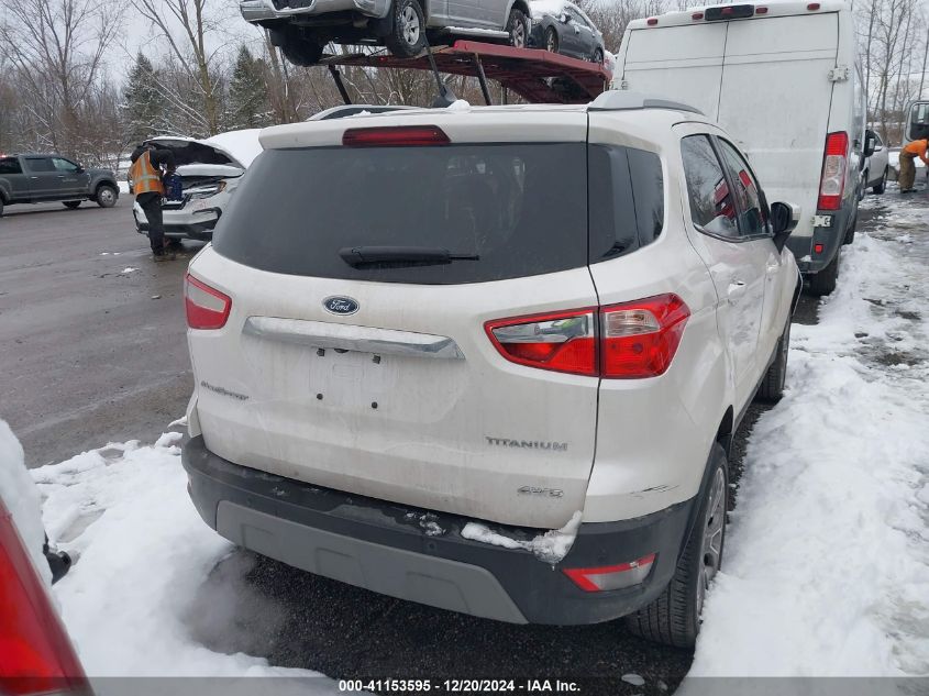 2018 Ford Ecosport Titanium VIN: MAJ6P1WL9JC180243 Lot: 41153595