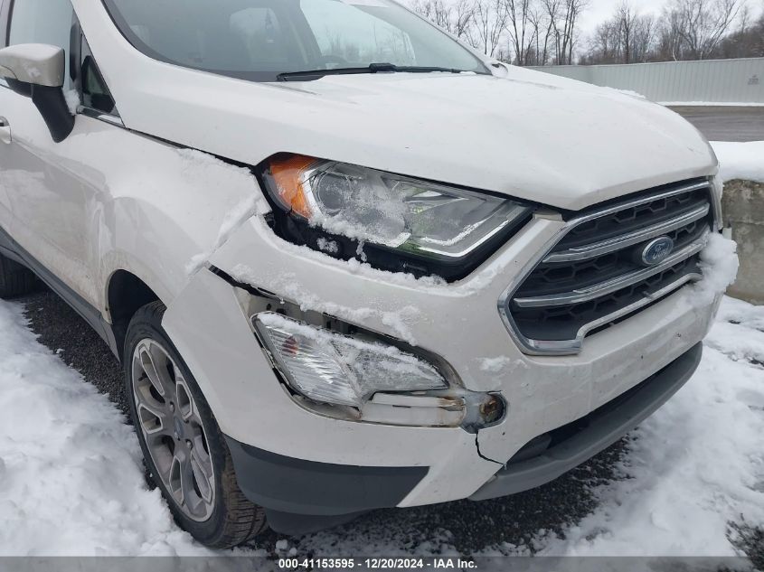 2018 Ford Ecosport Titanium VIN: MAJ6P1WL9JC180243 Lot: 41153595