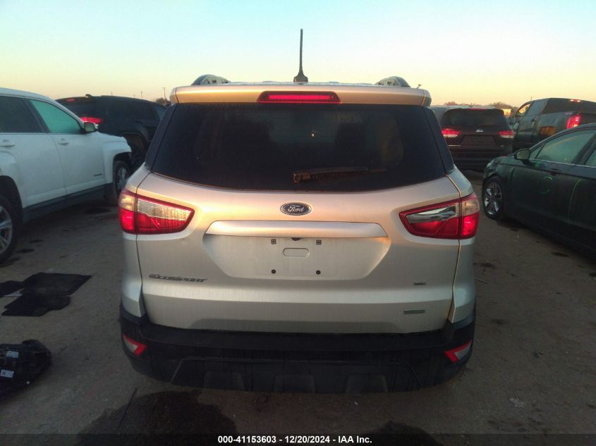 2018 Ford Ecosport Se VIN: MAJ3P1TE4JC183480 Lot: 41153603