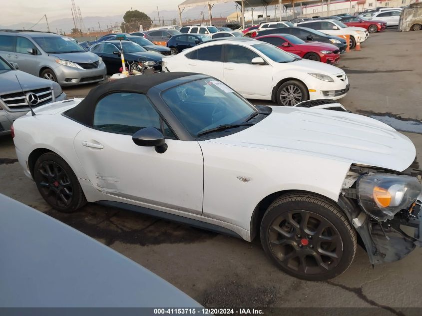 2020 Fiat 124 Spider Abarth VIN: JC1NFAEK6L0145078 Lot: 41153715