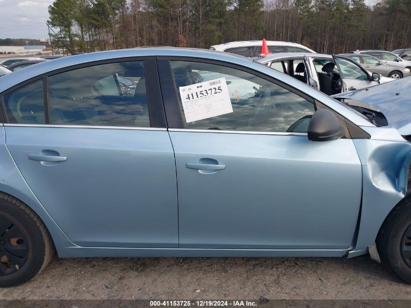 2012 Chevrolet Cruze Ls VIN: 1G1PD5SH7C7115539 Lot: 41153725