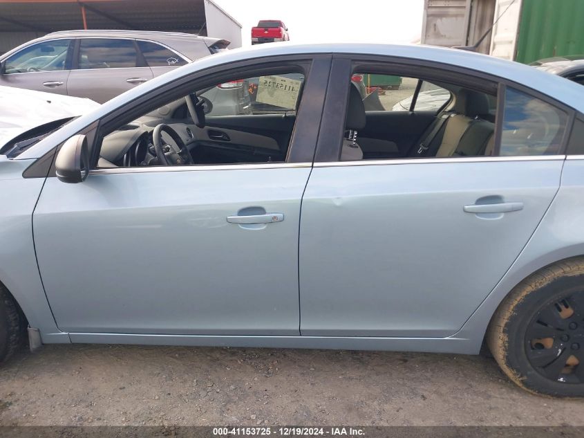 2012 Chevrolet Cruze Ls VIN: 1G1PD5SH7C7115539 Lot: 41153725