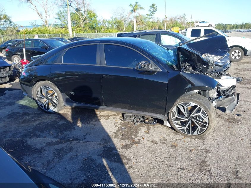 2023 Hyundai Ioniq 6 Sel VIN: KMHM34AC2PA049645 Lot: 41153802