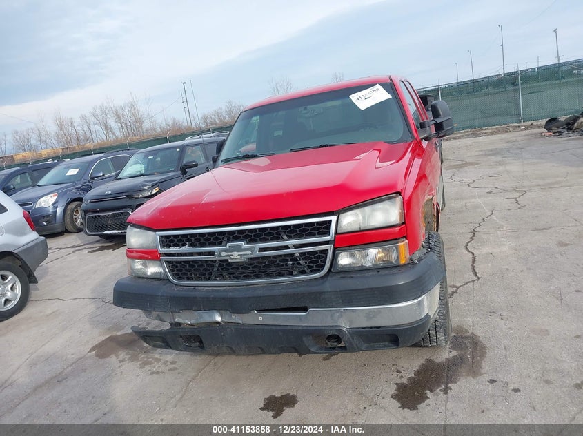 2006 CHEVROLET SILVERADO 2500HD VIN: 1GCHK23D96F164778