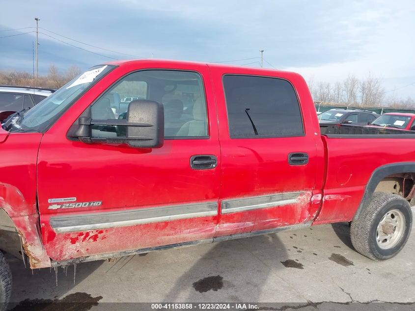 2006 CHEVROLET SILVERADO 2500HD VIN: 1GCHK23D96F164778