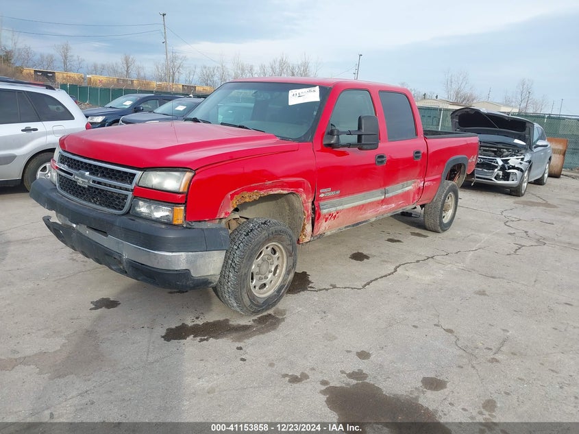 2006 CHEVROLET SILVERADO 2500HD VIN: 1GCHK23D96F164778