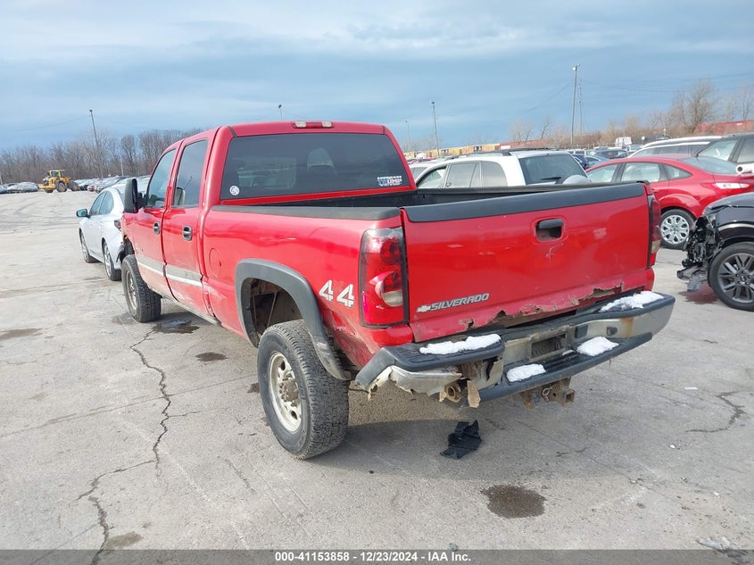 2006 CHEVROLET SILVERADO 2500HD VIN: 1GCHK23D96F164778