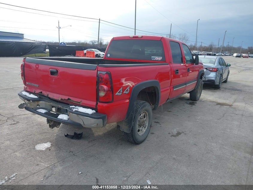 2006 CHEVROLET SILVERADO 2500HD VIN: 1GCHK23D96F164778