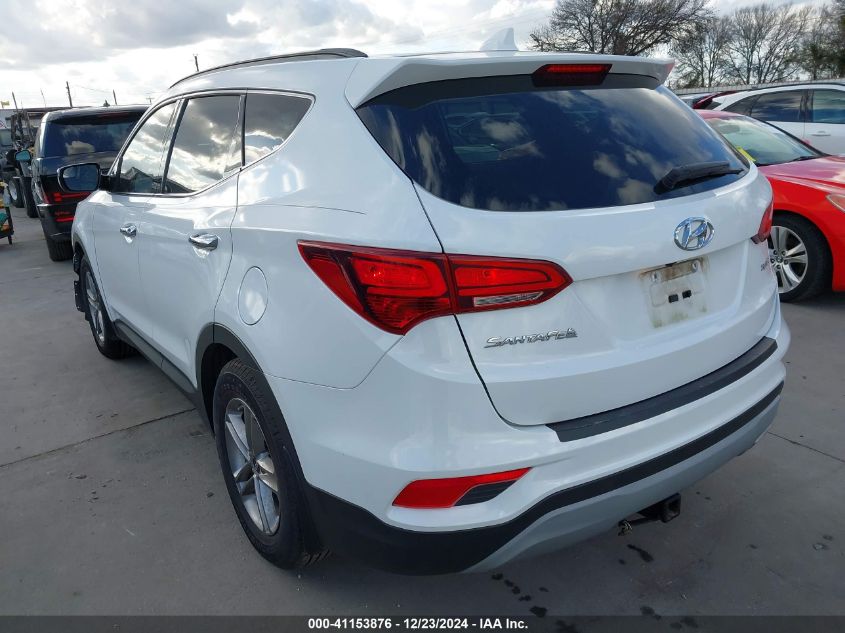 VIN 5XYZU3LB0JG547937 2018 HYUNDAI SANTA FE SPORT no.3