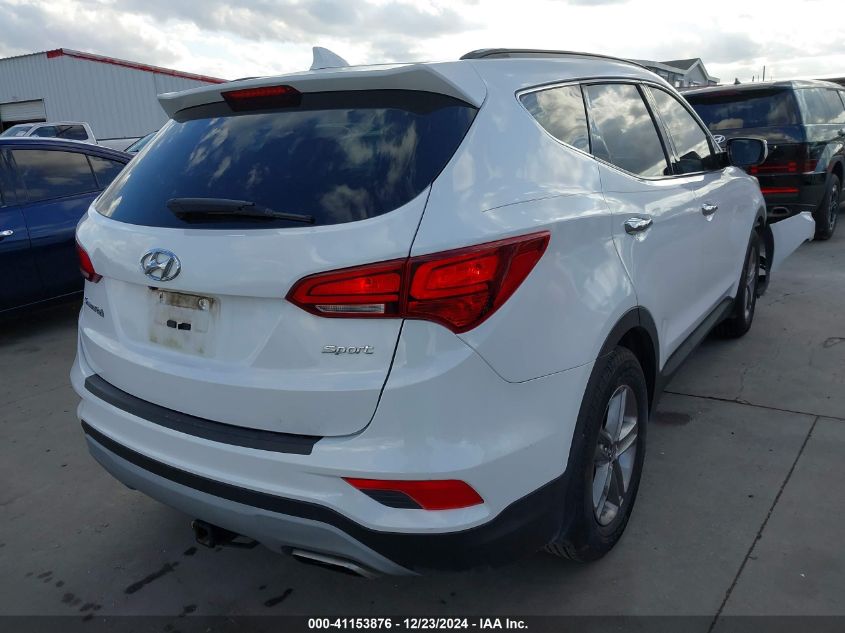 VIN 5XYZU3LB0JG547937 2018 HYUNDAI SANTA FE SPORT no.4