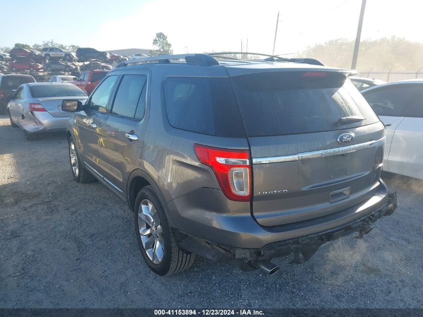 VIN 1FM5K7F87DGA57939 2013 Ford Explorer, Limited no.3