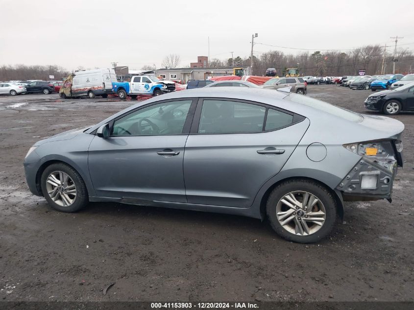 2019 HYUNDAI ELANTRA VIN: KMHD84LF9KU833725