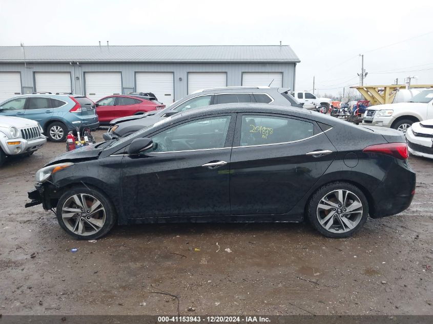 2015 Hyundai Elantra Limited VIN: 5NPDH4AE2FH562957 Lot: 41153943