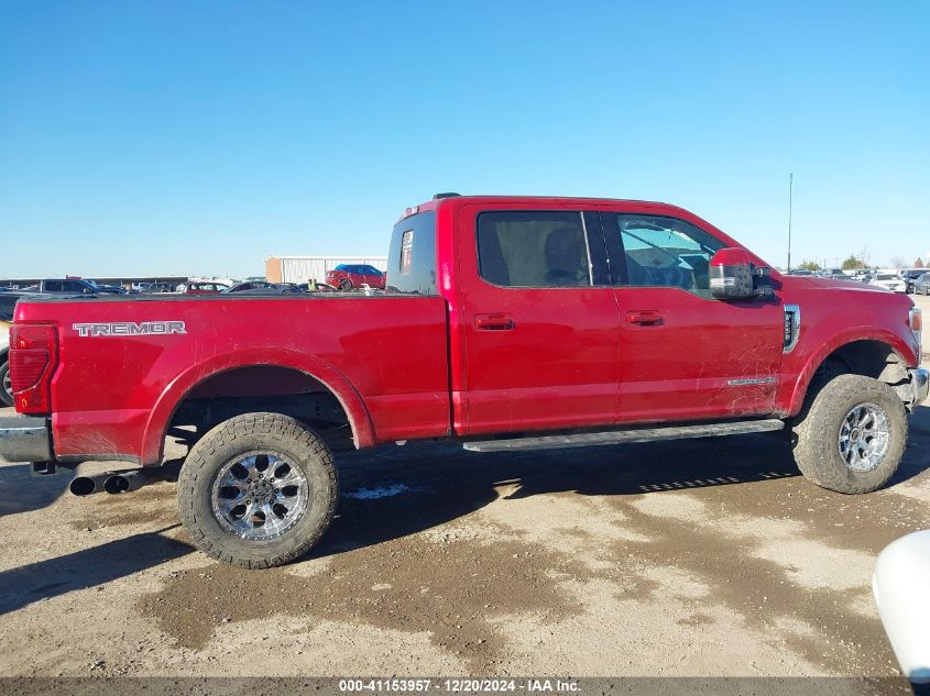 2022 Ford F-250 Lariat VIN: 1FT8W2BT8NEF22762 Lot: 41153957