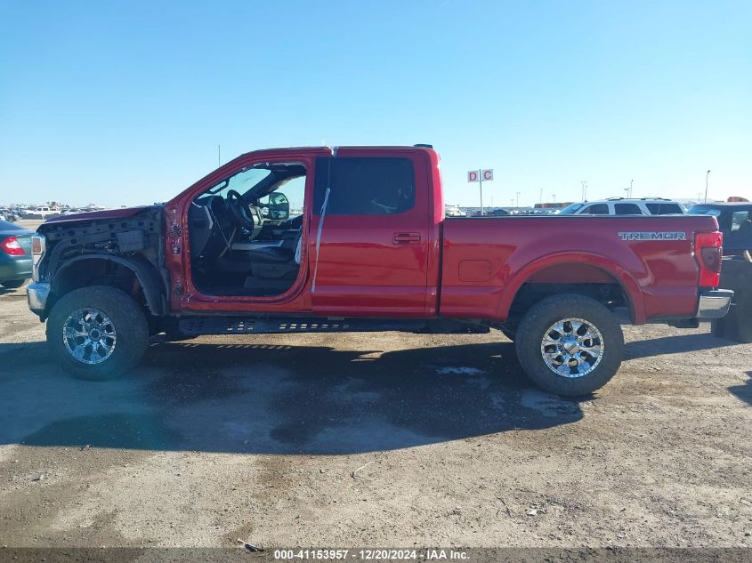 2022 Ford F-250 Lariat VIN: 1FT8W2BT8NEF22762 Lot: 41153957