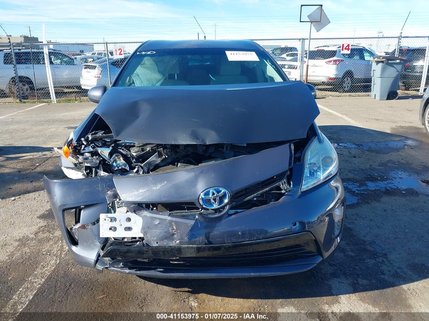 2015 TOYOTA PRIUS VIN: JTDKN3DU5F0453161