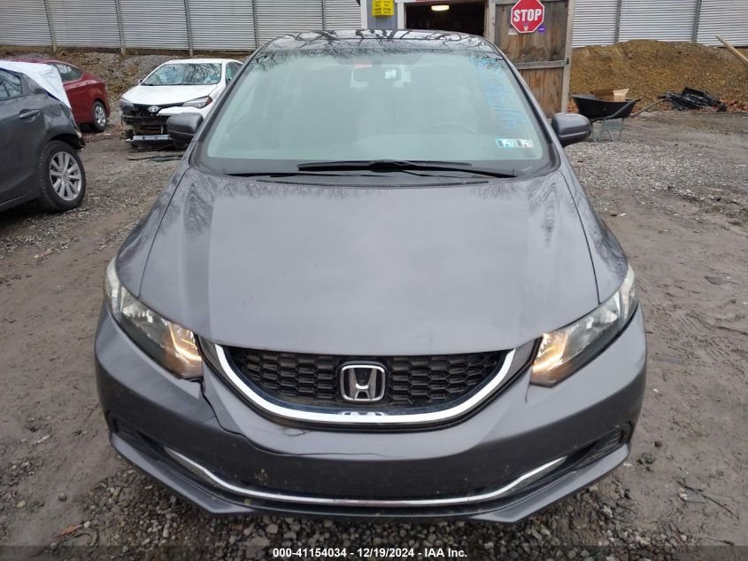 VIN 19XFB2F81FE232555 2015 Honda Civic, EX no.12