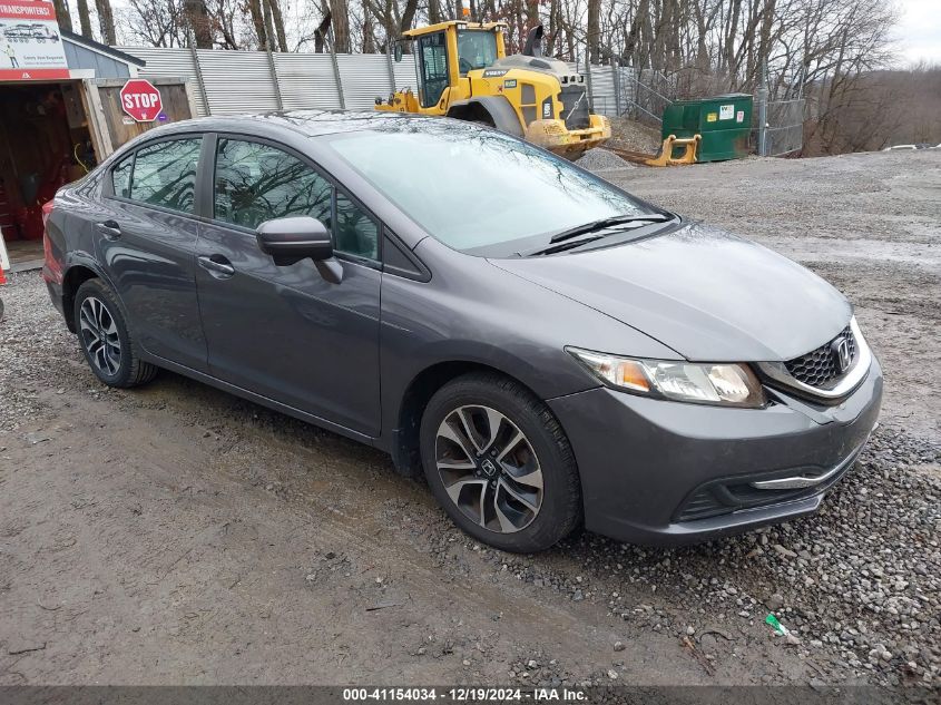 VIN 19XFB2F81FE232555 2015 Honda Civic, EX no.1