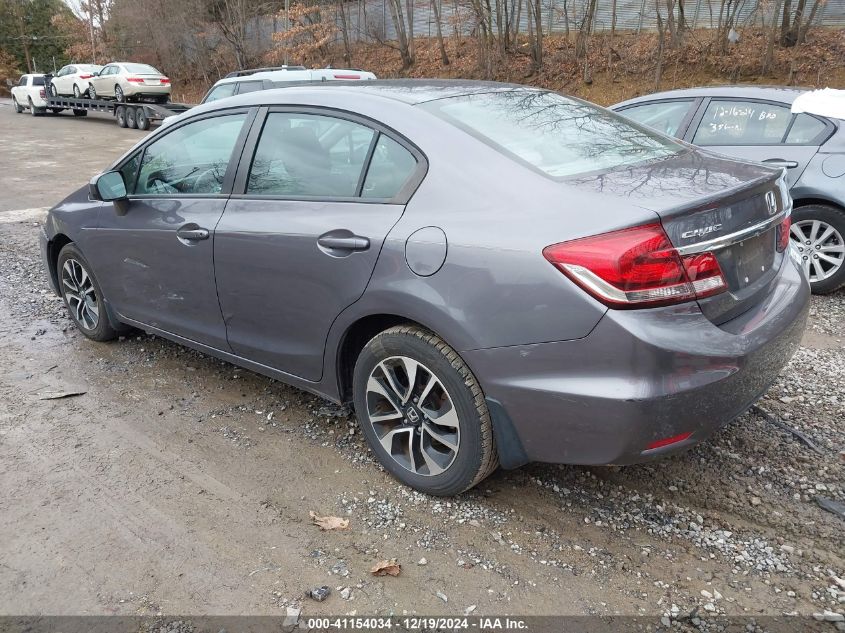 VIN 19XFB2F81FE232555 2015 Honda Civic, EX no.3