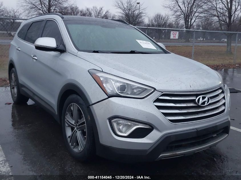 VIN KM8SRDHFXFU115796 2015 Hyundai Santa Fe, Limited no.1