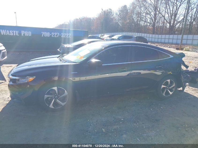 2021 Honda Insight Ex VIN: 19XZE4F5XME000569 Lot: 41154078